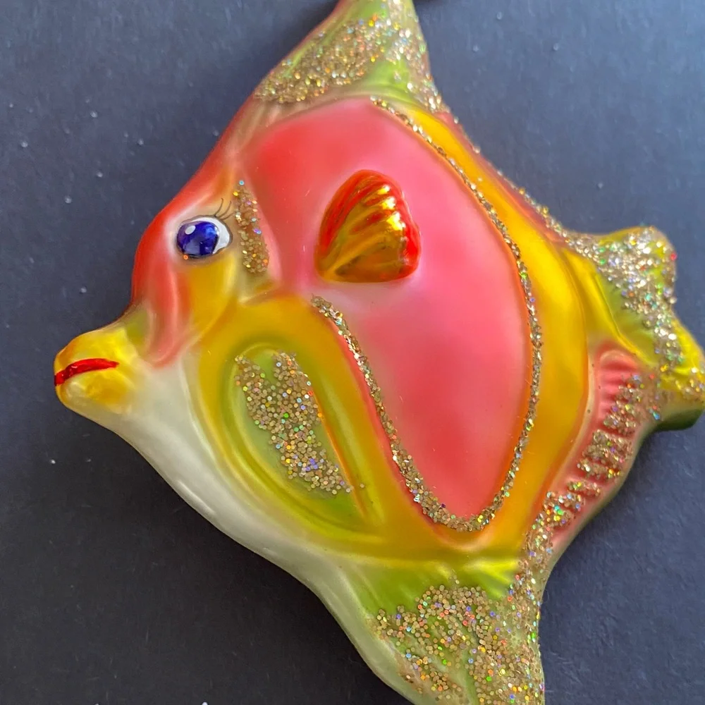 Christopher Radko Angel Fins Fish (rare)